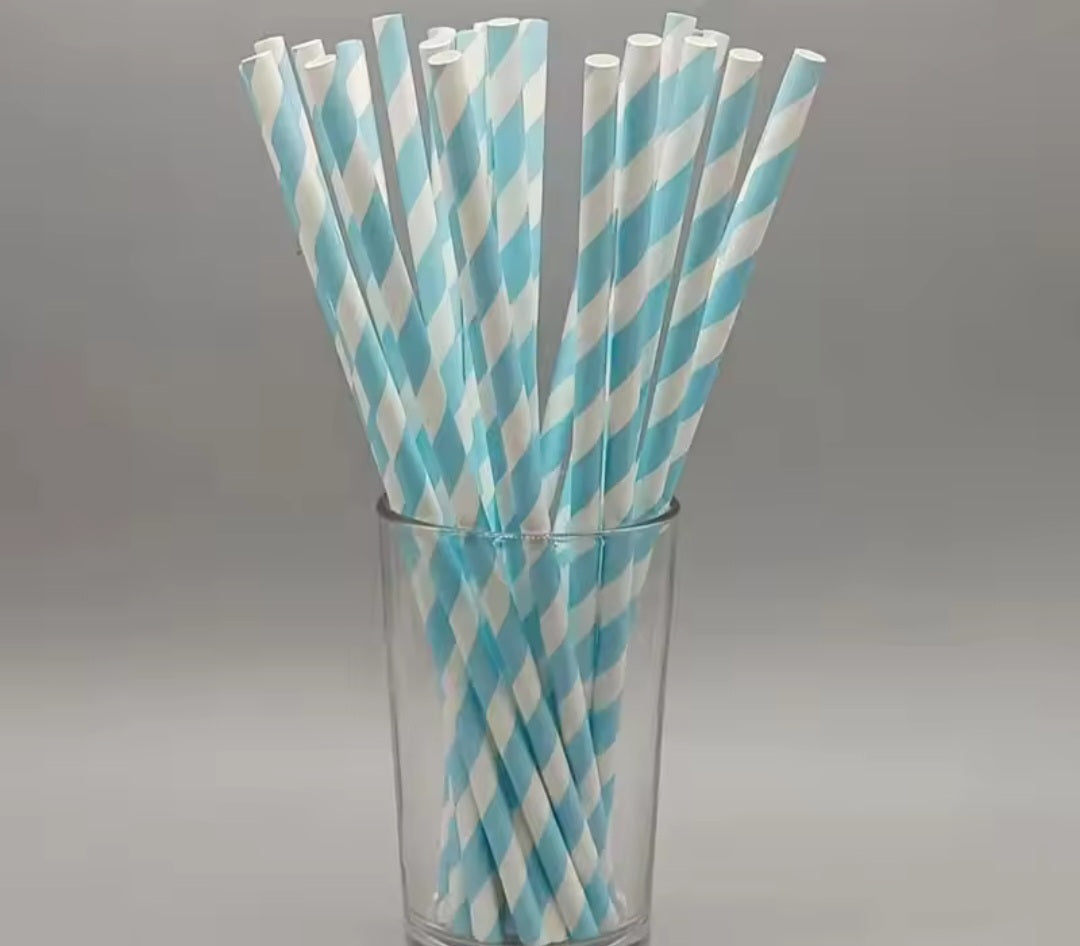 Pailles rayées