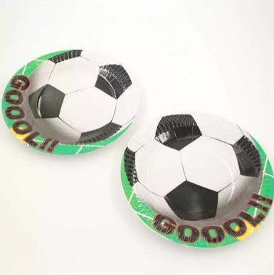 Assiettes football 18cm