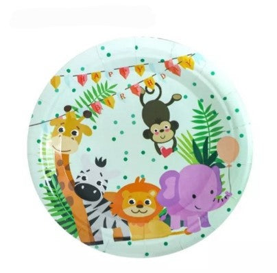 Assiettes Jungle 18cm