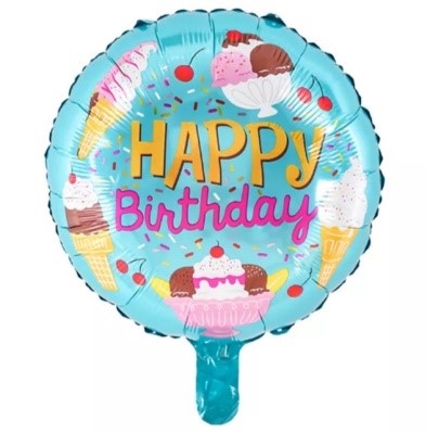 Ballon Happy Birthday