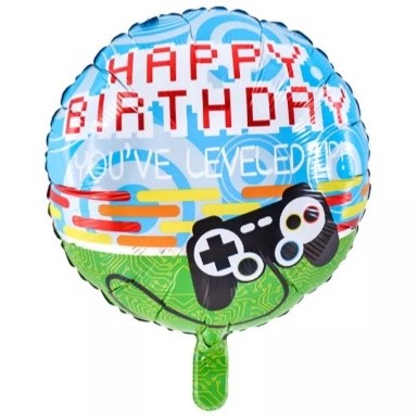 Ballon Happy Birthday Gamers