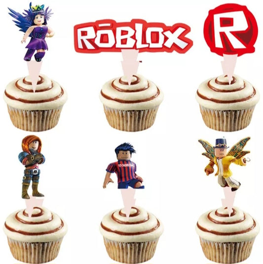 Décorations cupcake Roblox