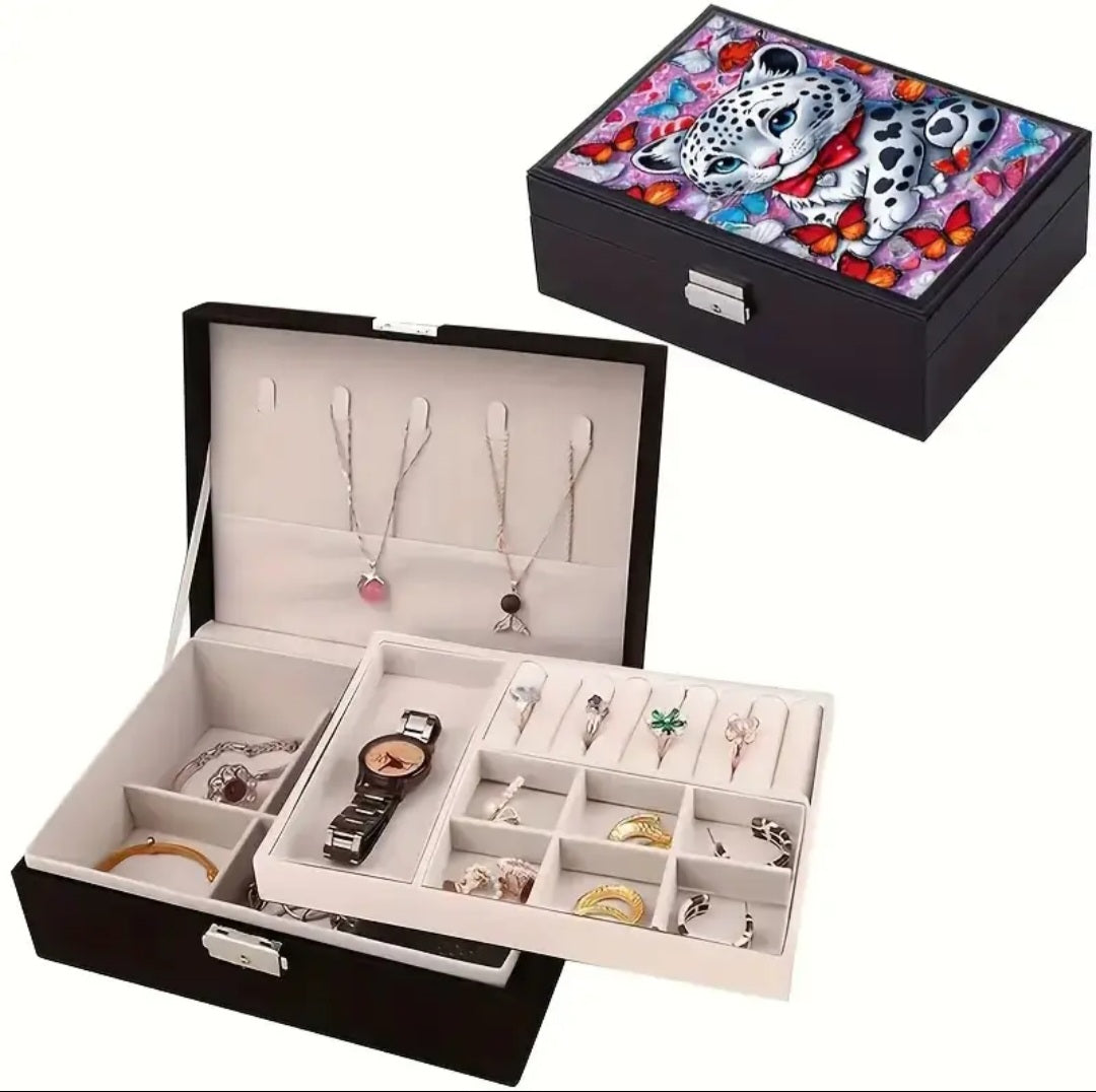 Boîte à bijoux Léopard