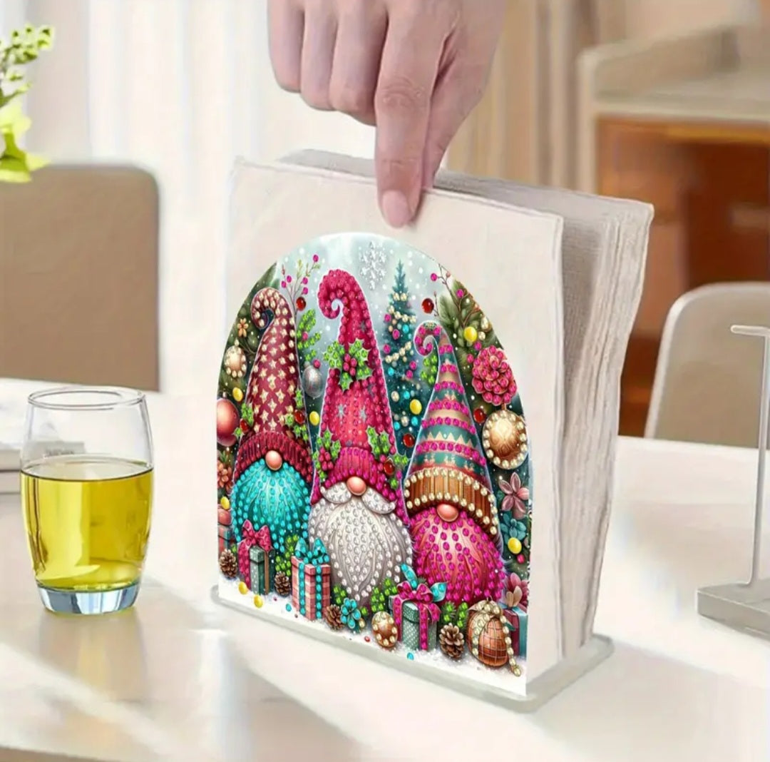 Porte-serviettes Lutins de Noël