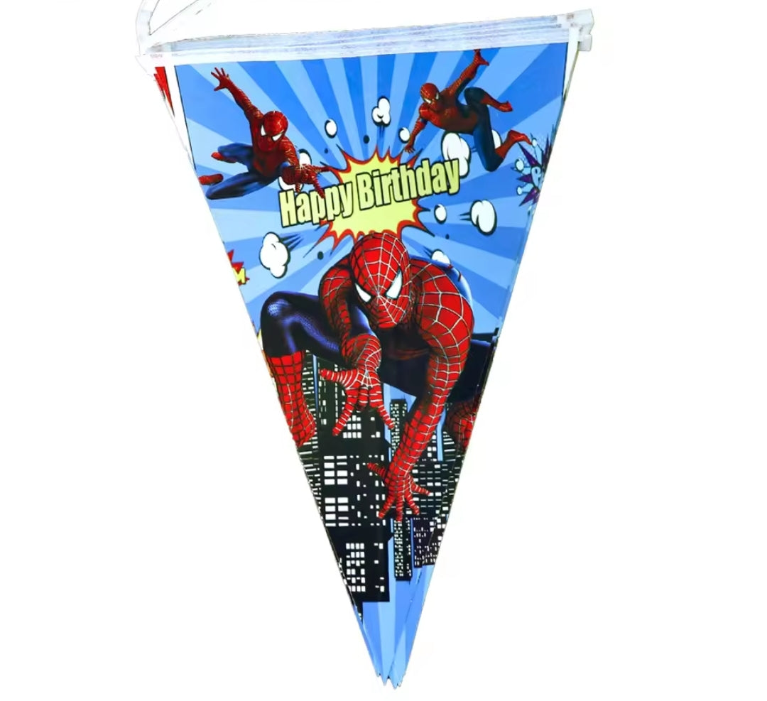 Guirlande fanions Spider-Man