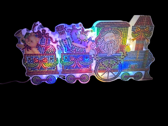 Petit train lumineux