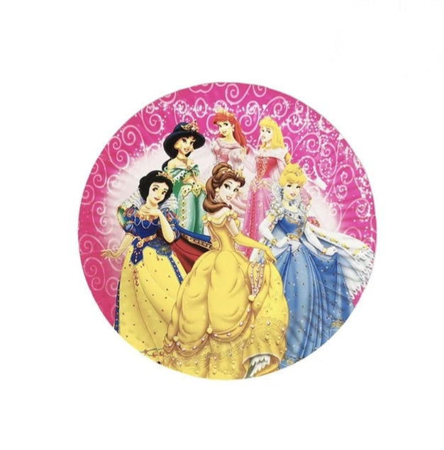 Assiettes Princesses 18cm