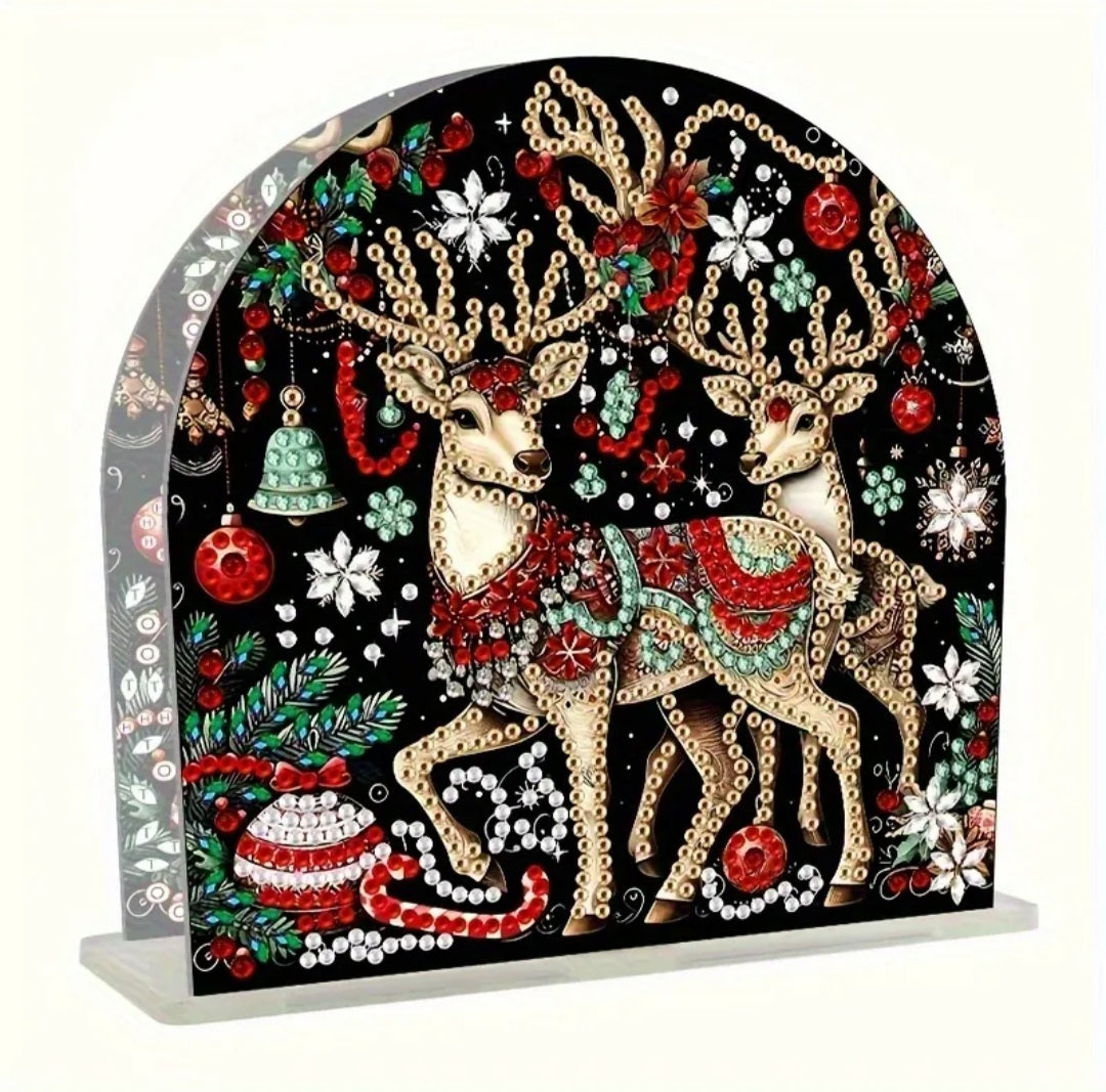 Porte-serviettes Rennes de Noël