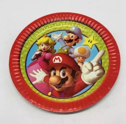 Assiettes Super Mario 18cm