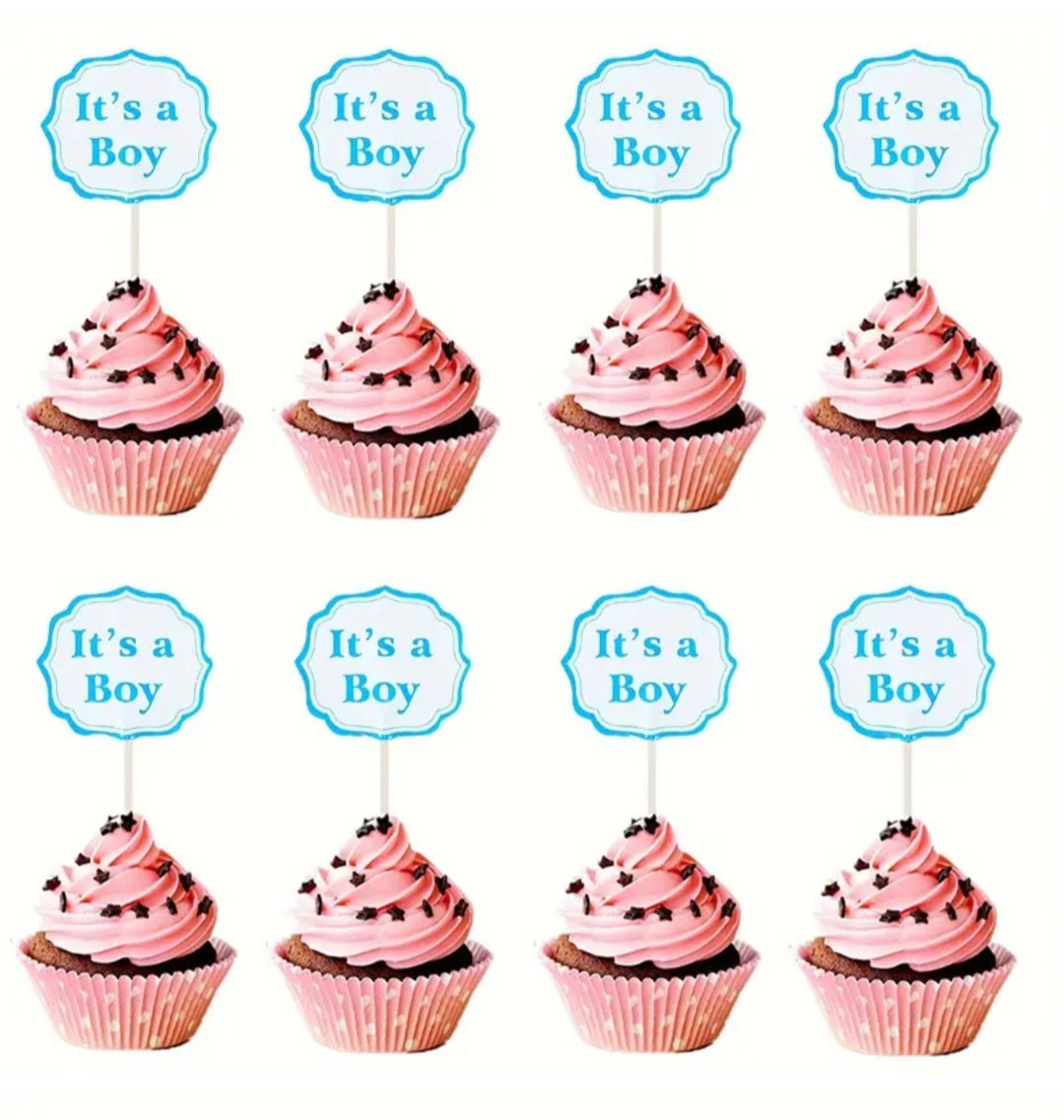 Décorations cupcake It's a Boy