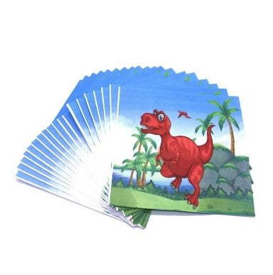 Serviettes Dinosaures