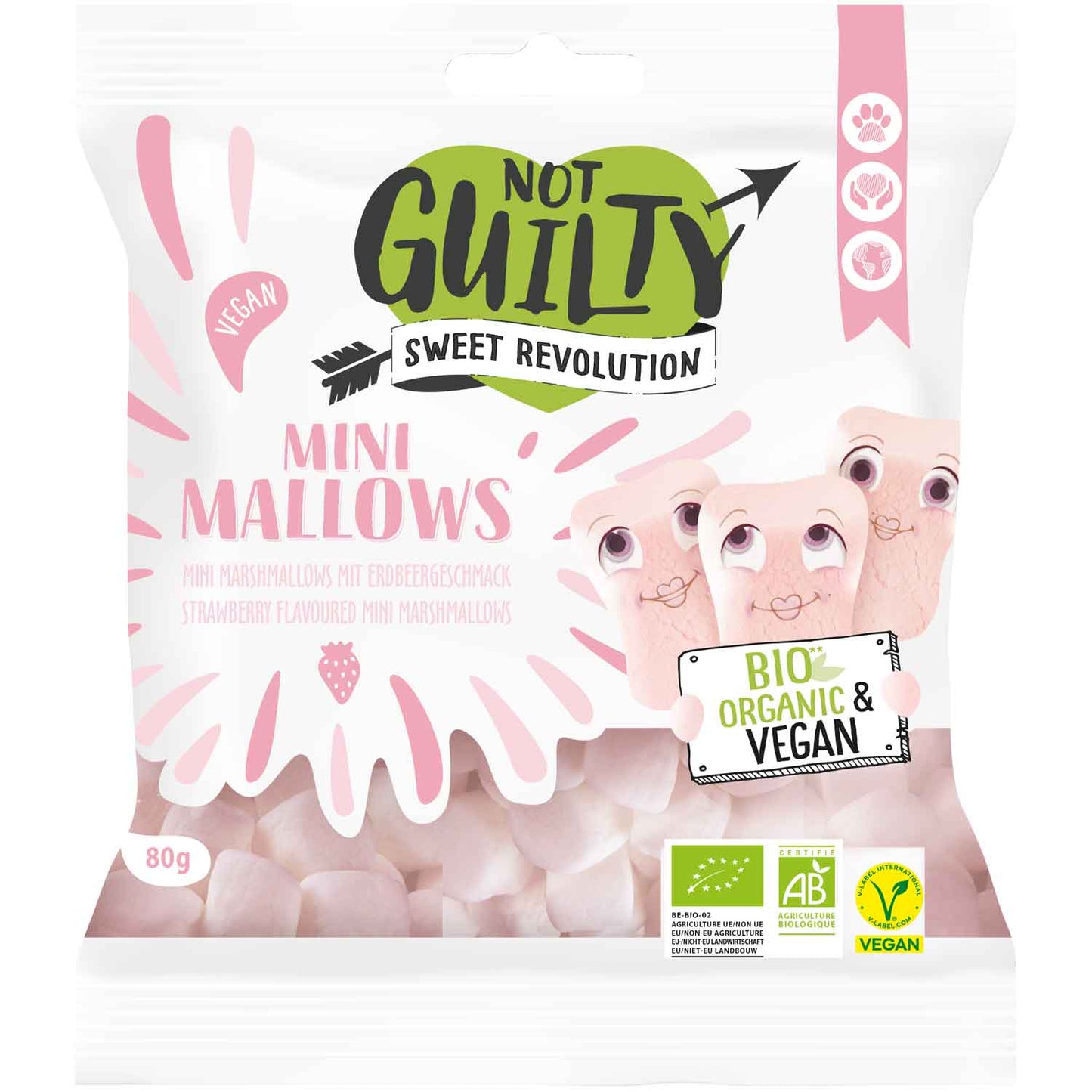 Not Guilty Mini Mallows Bio 80g