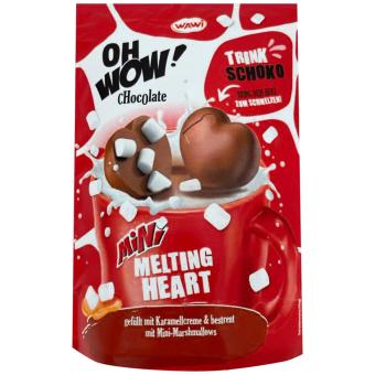 OH WOW ! Mini Coeur Fondant Chocolat Lait Entier Caramel