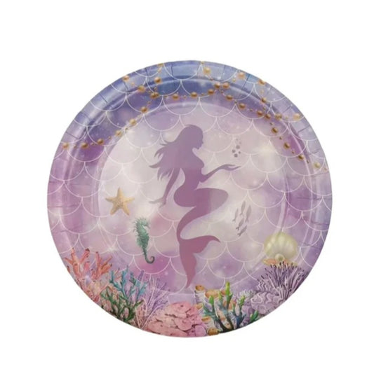 Assiettes Sirène
