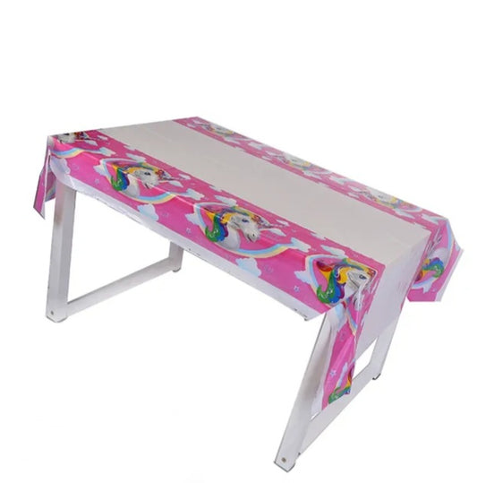 Nappe licorne arc-en-ciel